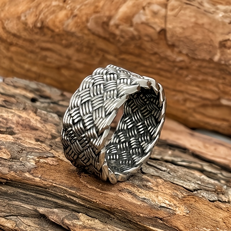 925 Silver Minimalist Twisted Line Index Finger Ring, Gift for Couples
